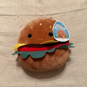 Carl the Burger 8 inch Squishmallow